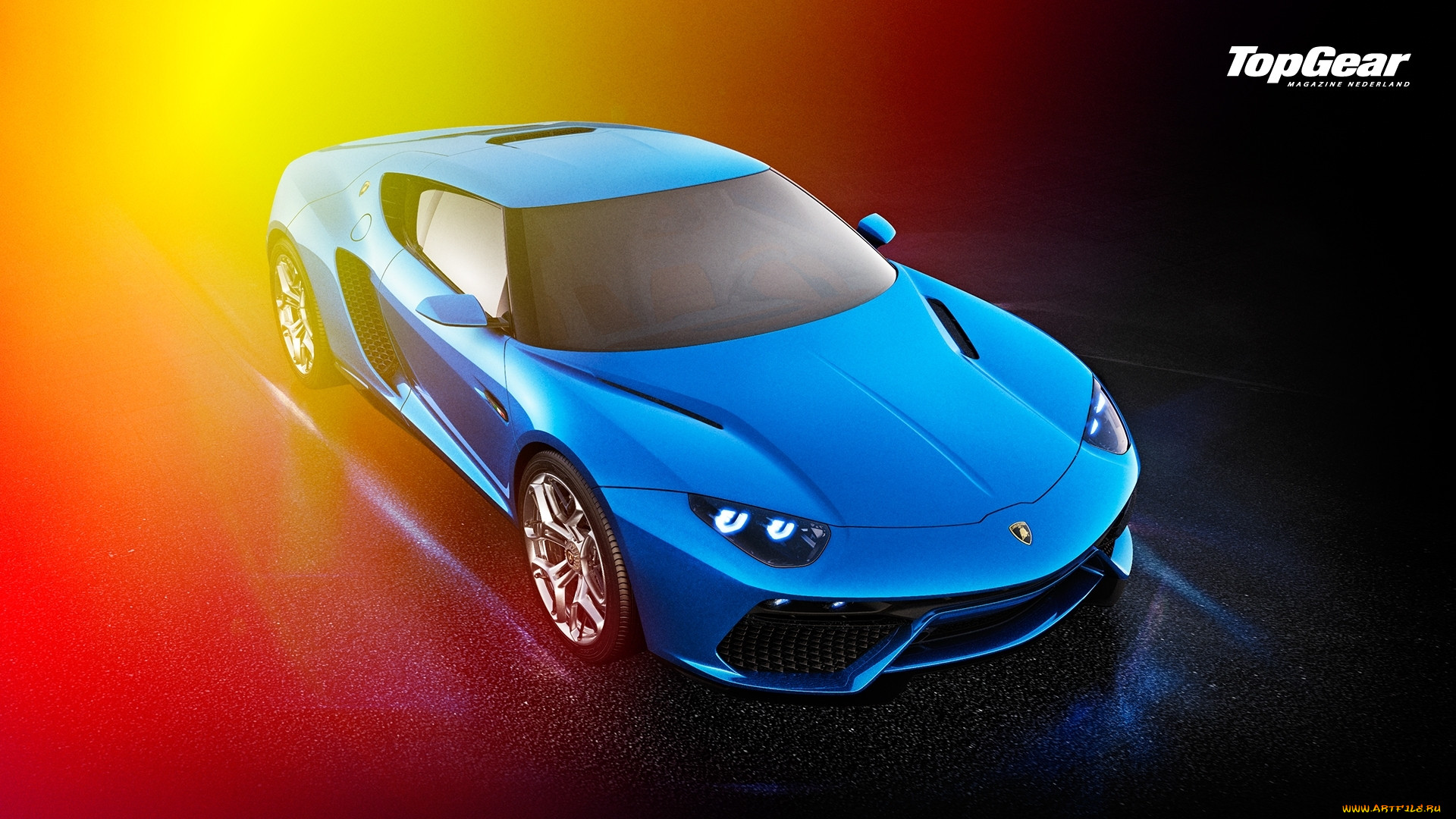  , top gear, blue, front, lpi, 910-4, asterion, lamborghini